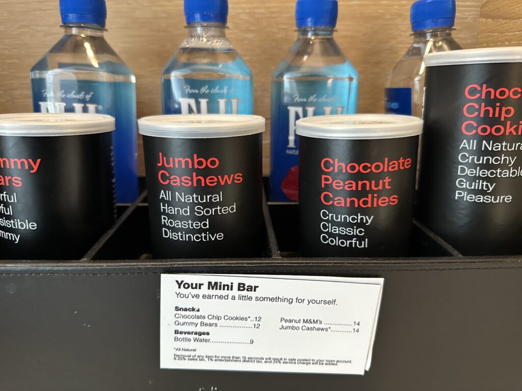 a group of drinks in a holder