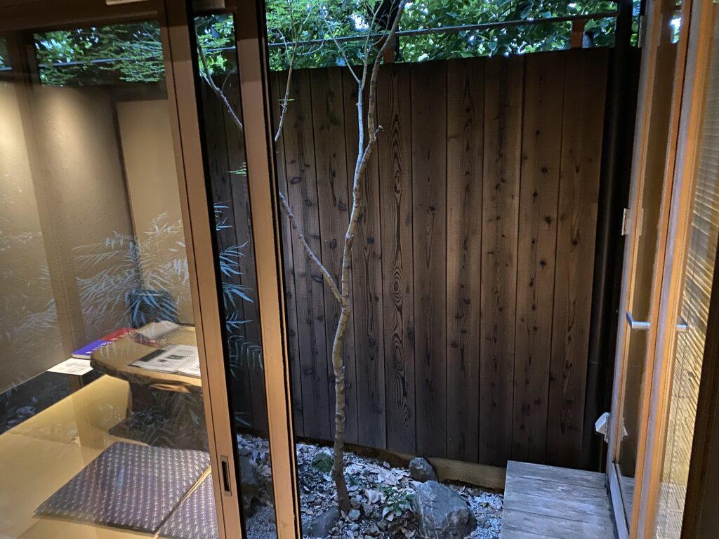 a tree in a garden