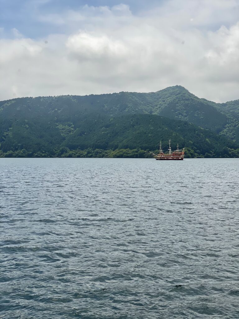 a boat on the water