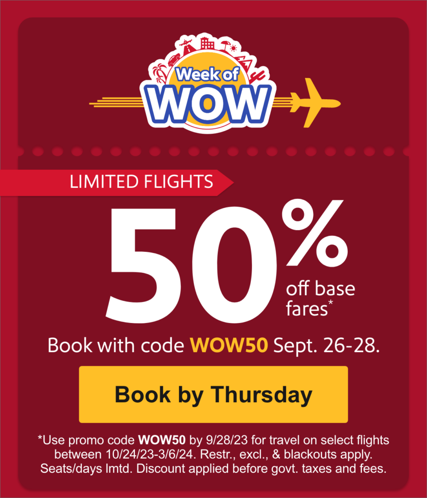 a red and white discount coupon