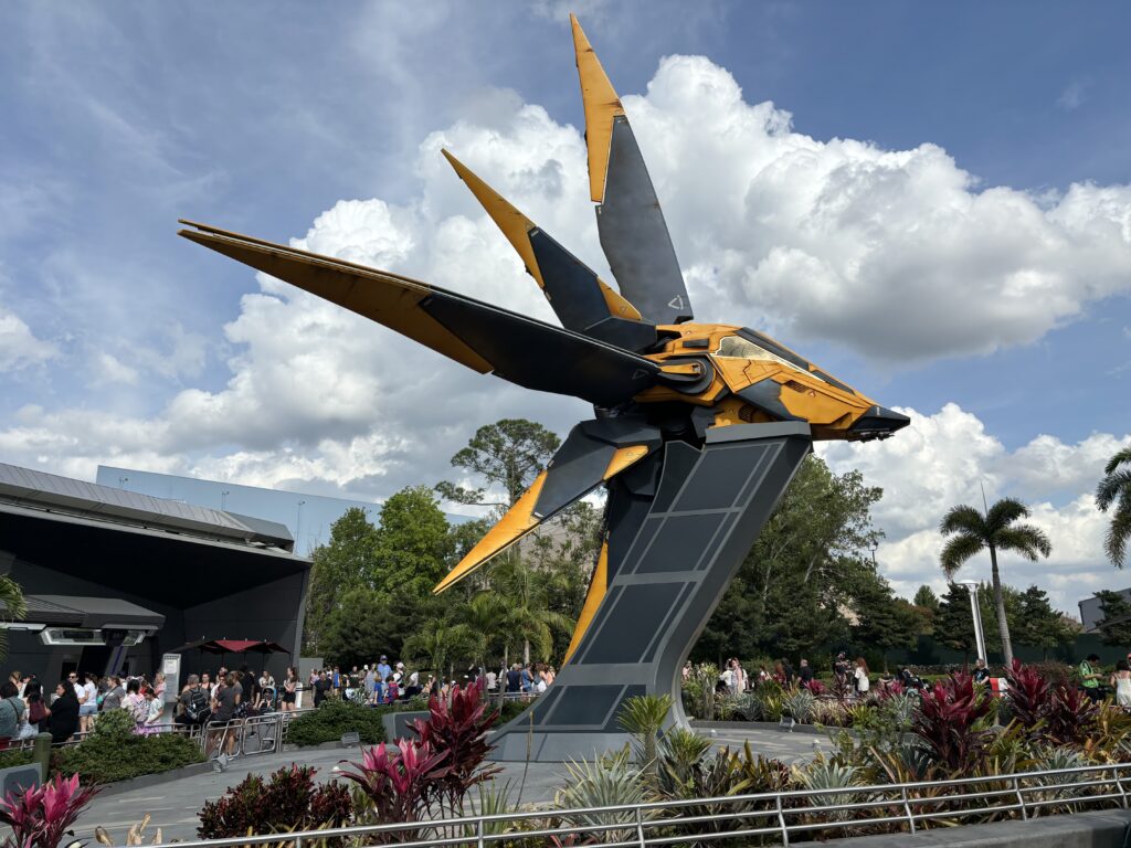 a statue of a plane