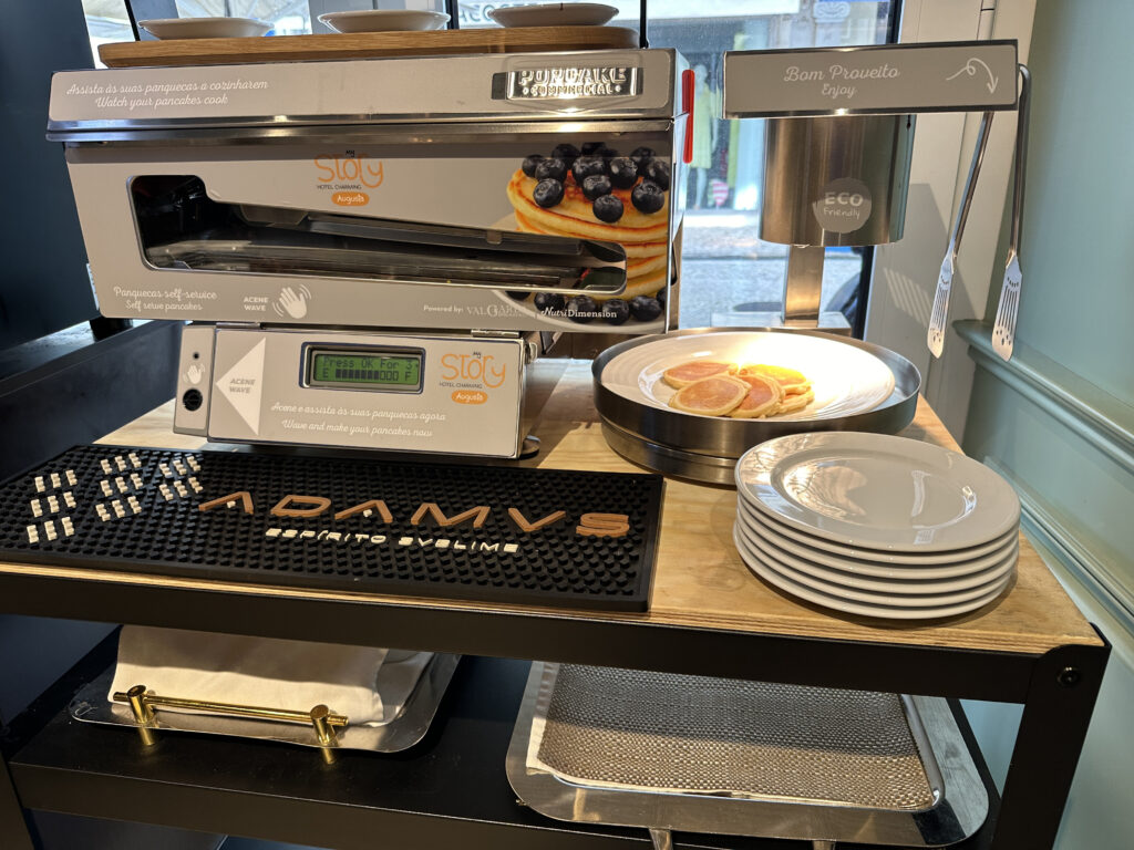 a machine on a table