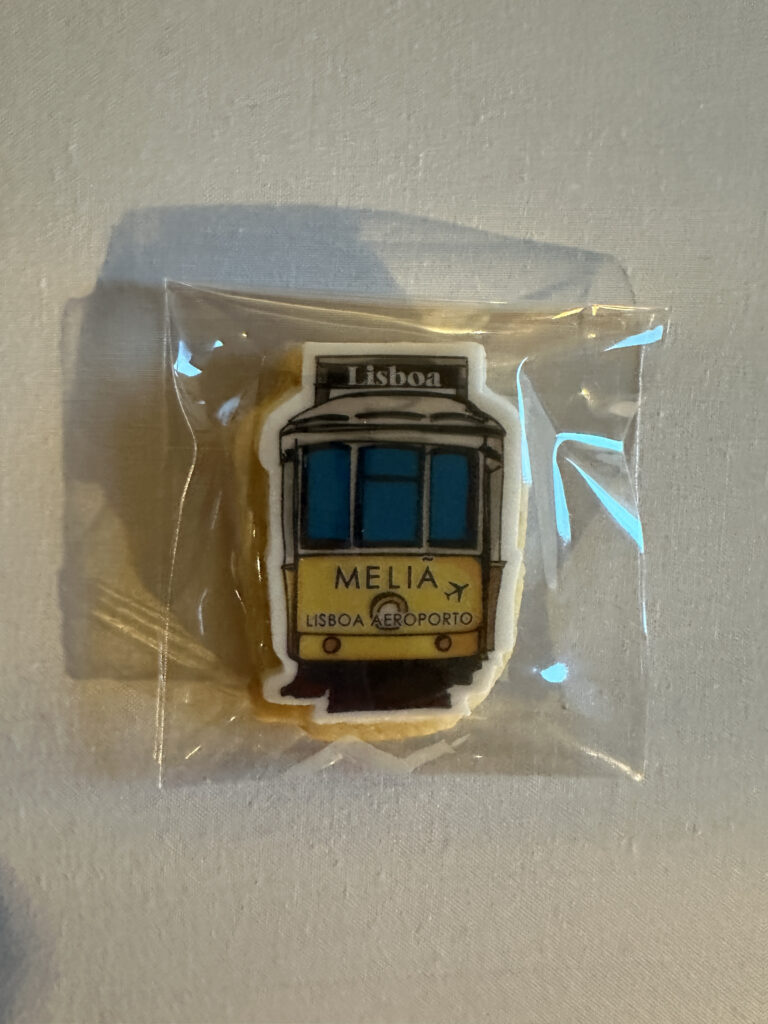 a cookie in a plastic bag