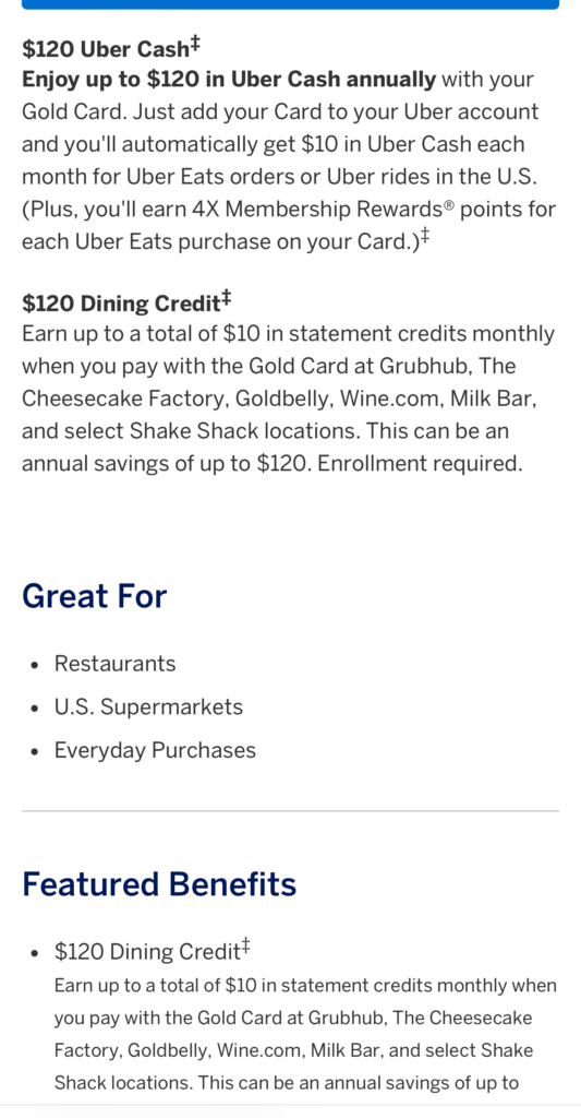 a screenshot of a credit card