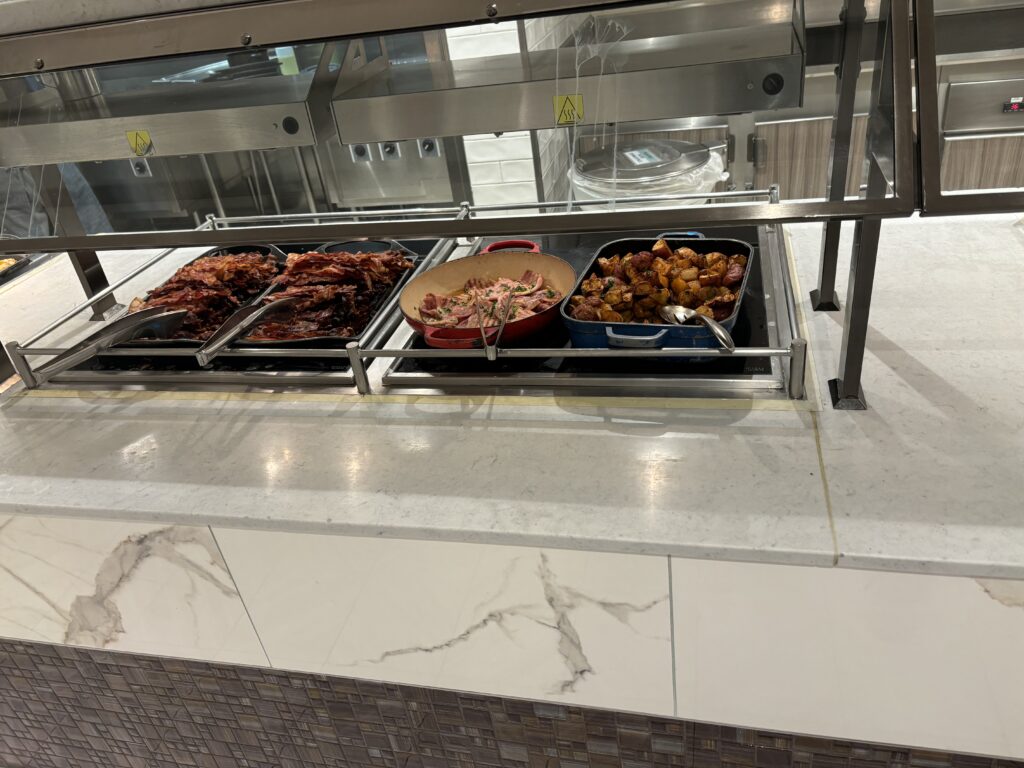 food on the counter