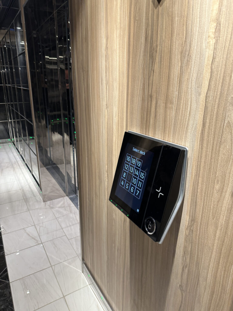 a device on a wall