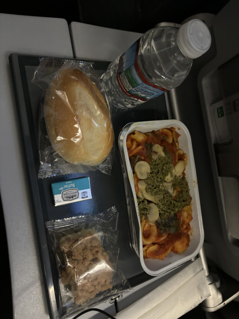 food on a tray on a tray