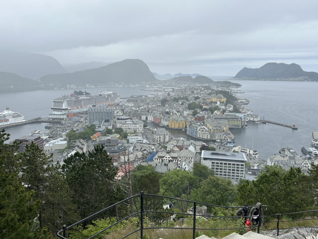 a city by the water