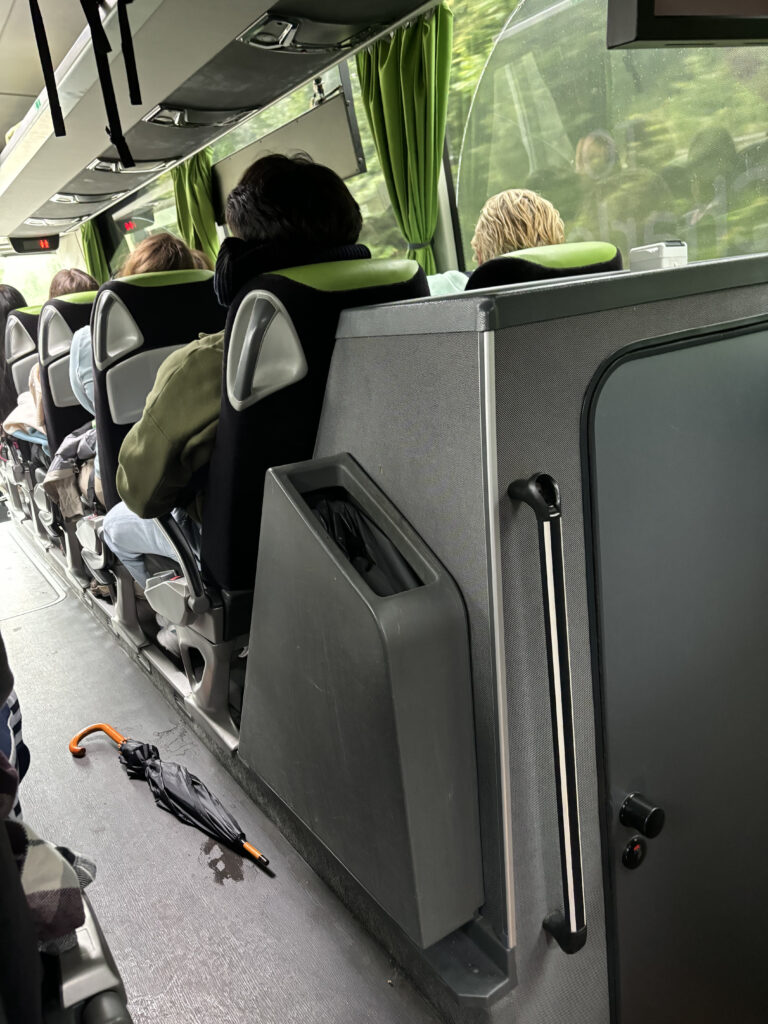 people sitting on a bus