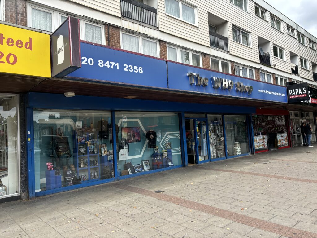 a store front with a storefront
